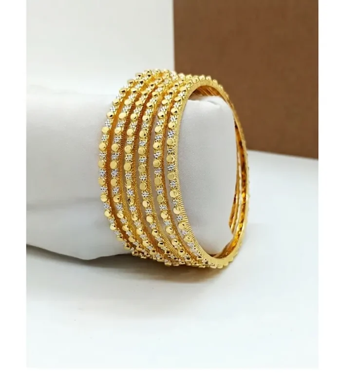 Multi Layer Beaded Artificial Bangle Set